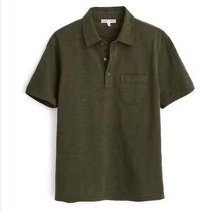 Alex Mill Olive Green Polo Shirt